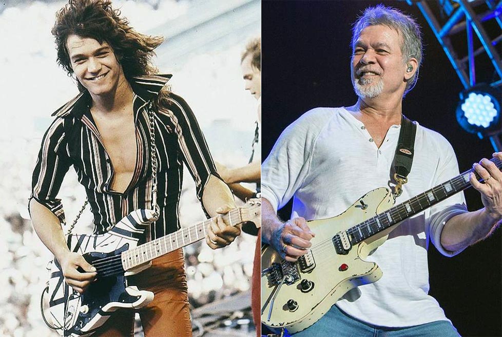 Eddie Van Halen - Joven y Mayor