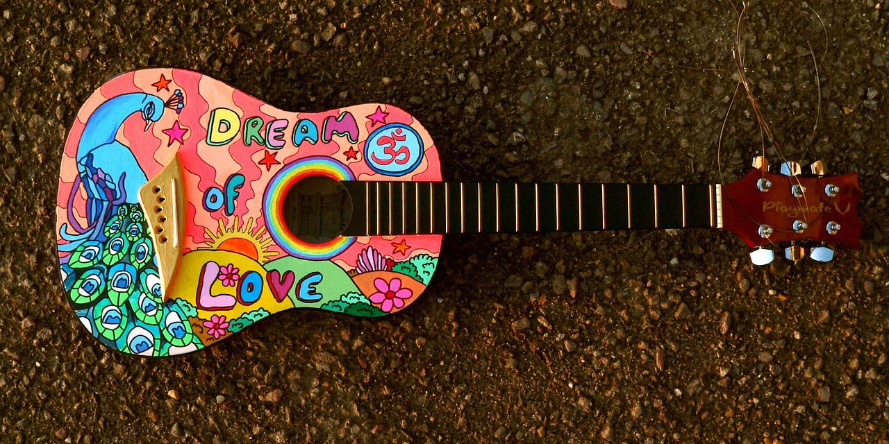 Hippie - Música Paz y Amor - Guitarra