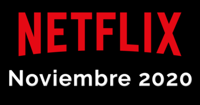 Estrenos Netflix España - Noviembre 2020