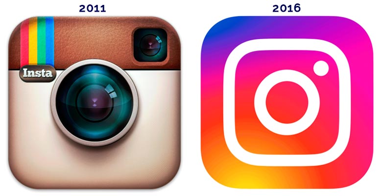Instagram Logos 2011 - 2016