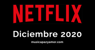 Estrenos Netflix Diciembre 2020 - España