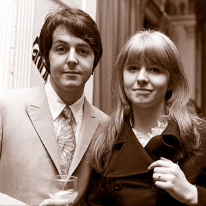 Jane Asher y Paul McCartney