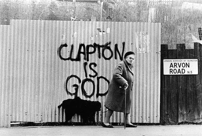 Clapton Is God - Grafiti