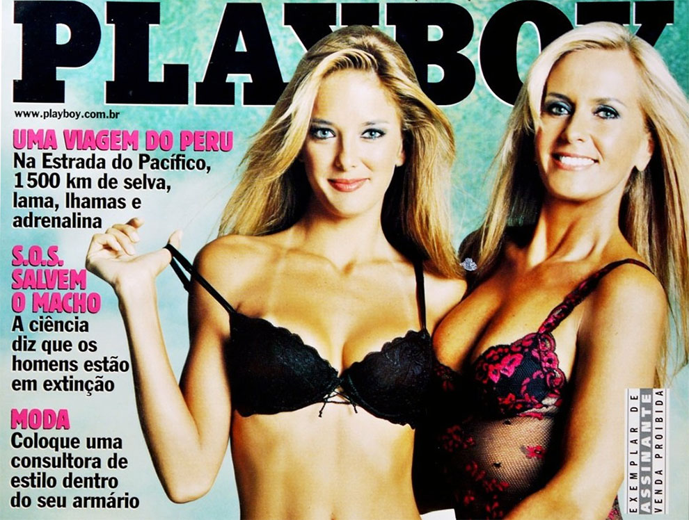 Helo Pinheiro e Hija - Playboy